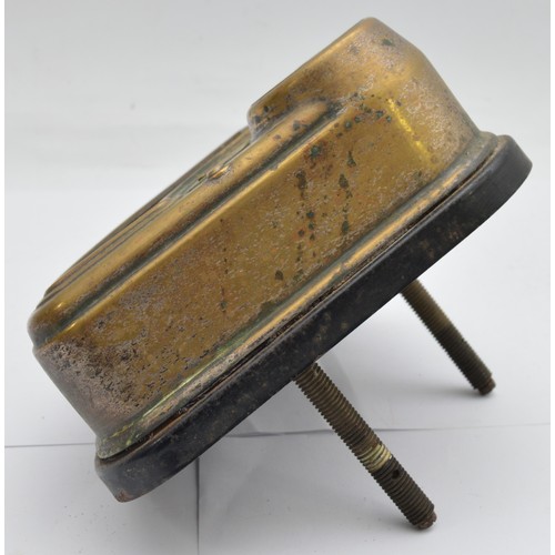 246 - An early 20th century French 'Volta Meylan d'Arsonval' industrial ammeter, (measuring electrical cur... 