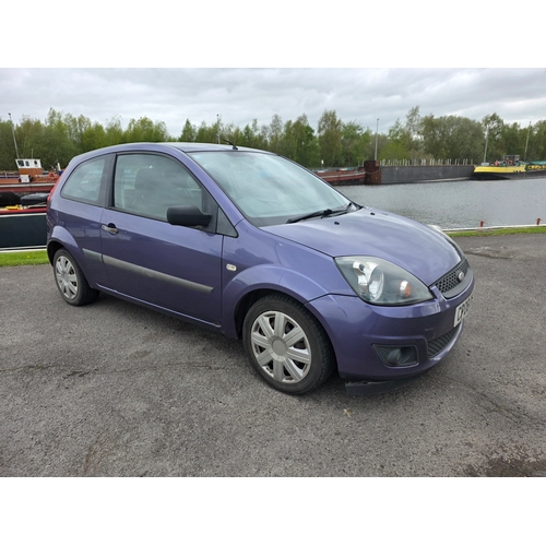 2008 Ford Fiesta Style, 1242cc. Registration number CP08 OMG. VIN number WFODXXGAJD8G19687.