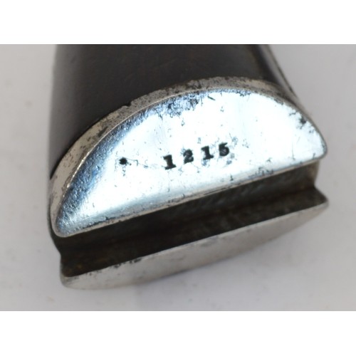  A late 19th century Frank Wesson model 1870 .32 rimfire pocket rifle, inscribed 'Frank Wesson Worces... 