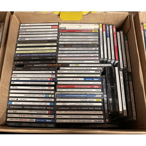 A substantial collection of cased CD's, consisting mainly of classical ...