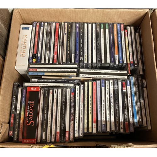A substantial collection of cased CD's, consisting mainly of classical ...