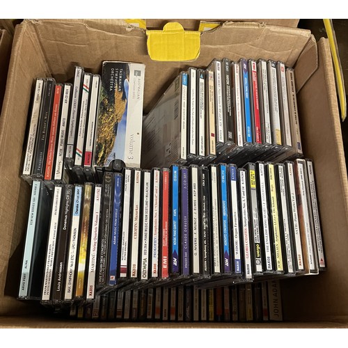 A substantial collection of cased CD's, consisting mainly of classical ...