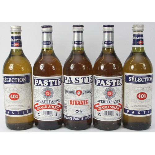 Pastis; Grand Soleil, 40%, 1 lt (two Bottles), Selection, 40%, 1 lt ...