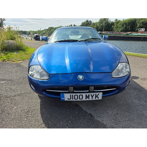1998 Jaguar XK8, X100, 3996cc. Registration number J100 MYK. VIN