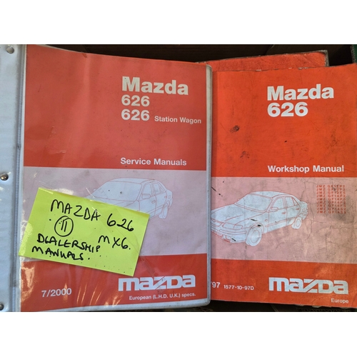 まとめ売り専用ページ Eleven Mazda 626 and MX6 dealer workshop manuals