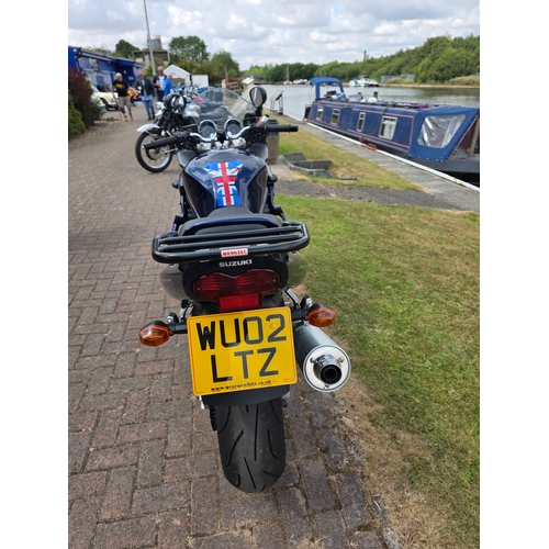  2002 Suzuki Bandit GSF1200SK2, 1157cc. Registration WU02 LTZ. Frame number JS1A9111200100909. Engine... 