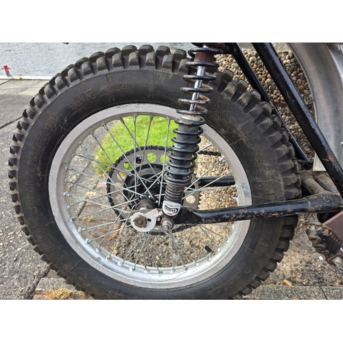  c.1966 BSA Bantam Trials, 150cc. Registration number, not registered. Frame number D7 49930. Engine ... 