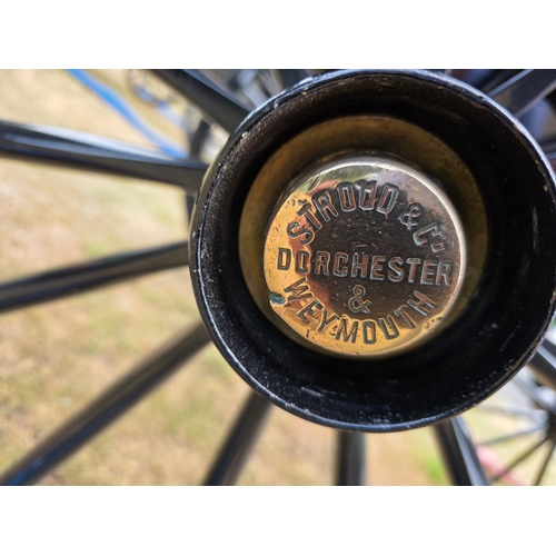  A Victorian Light Trade Delivery Van, by Stroud & Co., Dorchester and Weymouth, c.1892, stamped ... 