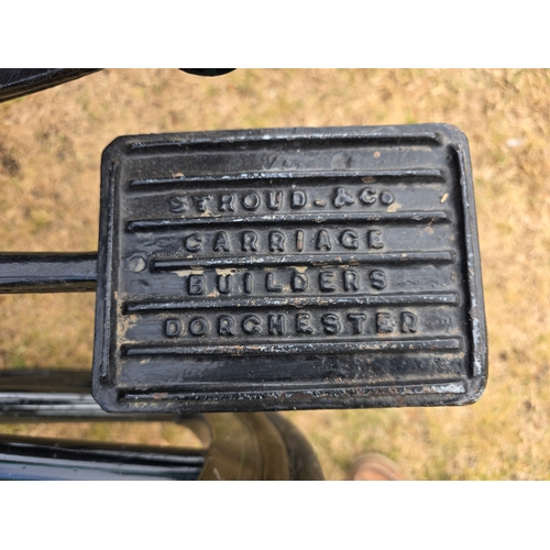  A Victorian Light Trade Delivery Van, by Stroud & Co., Dorchester and Weymouth, c.1892, stamped ... 