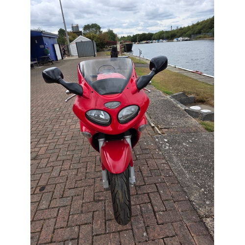 302 - 1999 Triumph Sprint ST, 955cc. Registration number T959 OKK. Vin number SMTTF600MGX088101. Engine nu... 