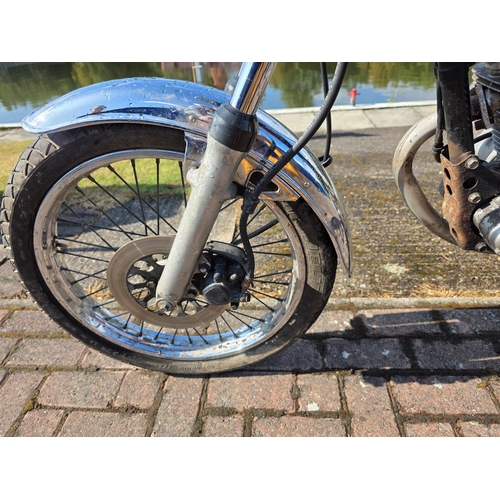 304 - 2000 Suzuki GN124, 124cc. Registration number X258 XJT. Frame number 501862. Engine number F401-4715... 