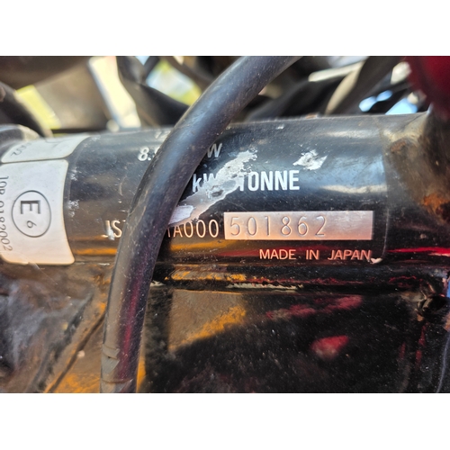304 - 2000 Suzuki GN124, 124cc. Registration number X258 XJT. Frame number 501862. Engine number F401-4715... 