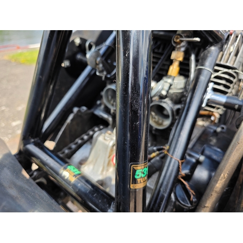305 - c.mid 1970's Micron Special 250/350cc race bike. Registration number not road registered. Frame numb... 
