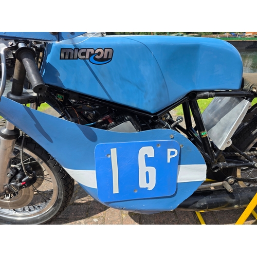 305 - c.mid 1970's Micron Special 250/350cc race bike. Registration number not road registered. Frame numb... 