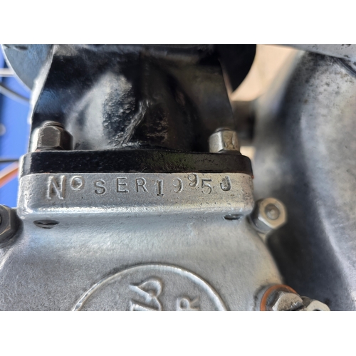 306 - 1946 Norman Autocycle, 98cc. Registration number DBT 950 (non transferrable). Frame number R512 (not... 
