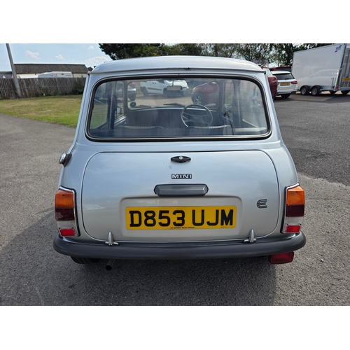 258 - 1986 Mini City E, 998cc. Registration number D853 UJM. VIN number SAXXL2S1020324519. Engine number 9... 