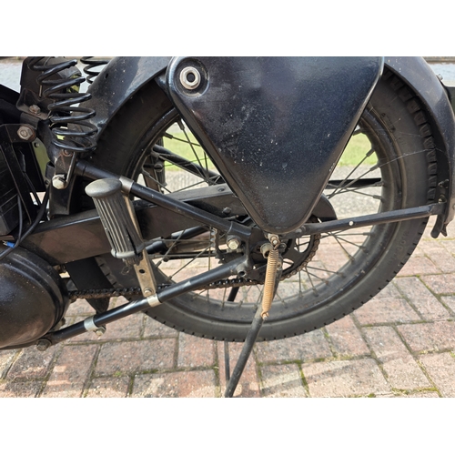 308 - 1934 Royal Enfield Model B, 249 cc. Registration number WSK 860 (non transferable). Frame number 959... 