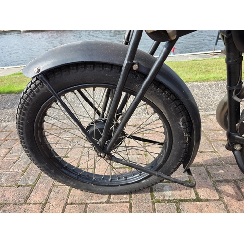 308 - 1934 Royal Enfield Model B, 249 cc. Registration number WSK 860 (non transferable). Frame number 959... 