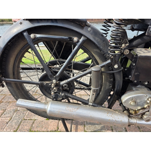 308 - 1934 Royal Enfield Model B, 249 cc. Registration number WSK 860 (non transferable). Frame number 959... 