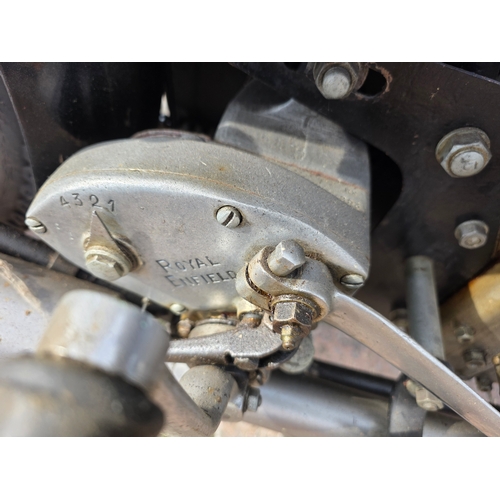 308 - 1934 Royal Enfield Model B, 249 cc. Registration number WSK 860 (non transferable). Frame number 959... 