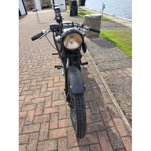 308 - 1934 Royal Enfield Model B, 249 cc. Registration number WSK 860 (non transferable). Frame number 959... 