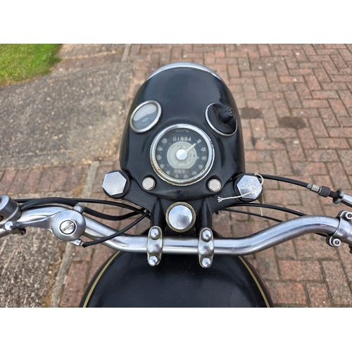309 - 1961 Velocette Viper, 350cc. Registration number 2572 WY. Frame number RS 16569. Engine number VR/37... 