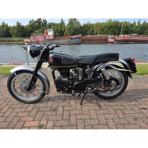 309 - 1961 Velocette Viper, 350cc. Registration number 2572 WY. Frame number RS 16569. Engine number VR/37... 