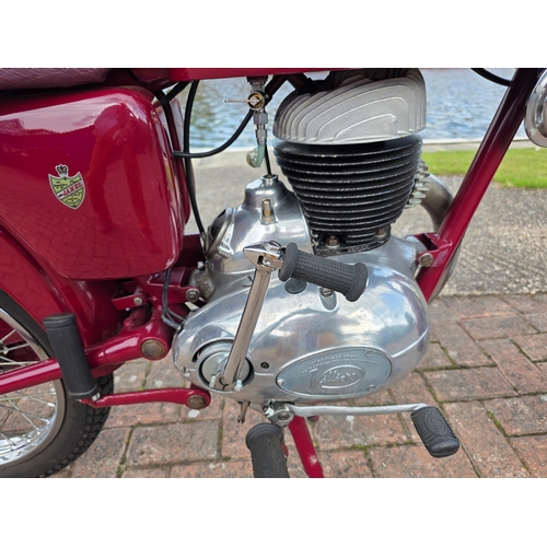 310 - 1957 James Colonel, 225cc. Registration number 288 UYU (non transferrable). Frame number 56 K12 737.... 