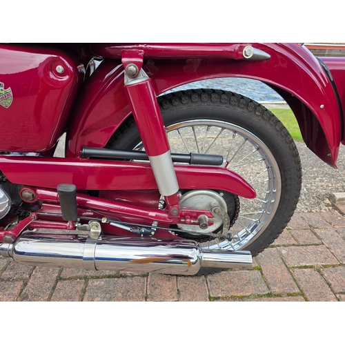 310 - 1957 James Colonel, 225cc. Registration number 288 UYU (non transferrable). Frame number 56 K12 737.... 
