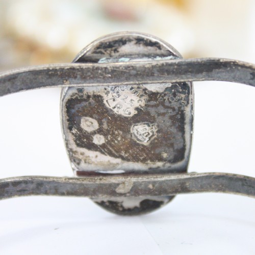 46 - Two silver bangles, 34g, with a quantity of costume jewellery to include brooches, earrings and watc... 
