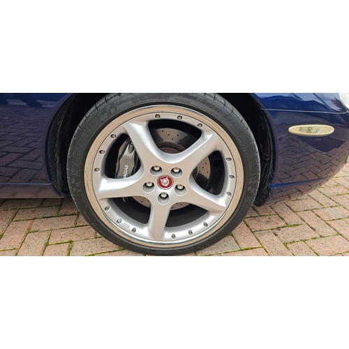 260 - 2002 Jaguar XKR, Supercharged, 3996cc. Registration number YD02 WFM. VIN number SAJAC41N42PA28847.So... 