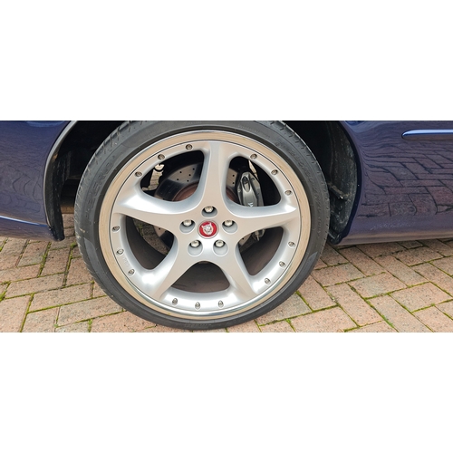 260 - 2002 Jaguar XKR, Supercharged, 3996cc. Registration number YD02 WFM. VIN number SAJAC41N42PA28847.So... 