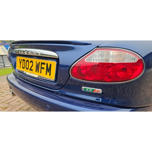 260 - 2002 Jaguar XKR, Supercharged, 3996cc. Registration number YD02 WFM. VIN number SAJAC41N42PA28847.So... 