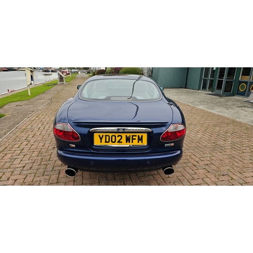 260 - 2002 Jaguar XKR, Supercharged, 3996cc. Registration number YD02 WFM. VIN number SAJAC41N42PA28847.So... 