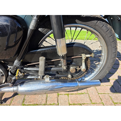313 - 1957 Triumph T100, 498cc. Registration number YWE 884. Frame number 02539. Engine number T100 02539.... 