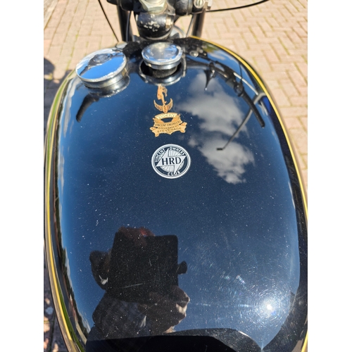 314 - 1951 Vincent Comet, Series C, 498cc. Registration number GFO 851 (non transferrable). Frame number, ... 