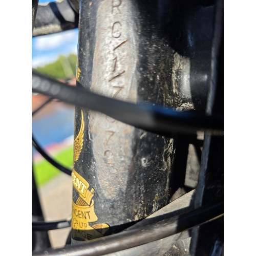 314 - 1951 Vincent Comet, Series C, 498cc. Registration number GFO 851 (non transferrable). Frame number, ... 