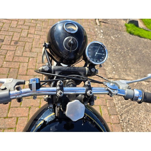 314 - 1951 Vincent Comet, Series C, 498cc. Registration number GFO 851 (non transferrable). Frame number, ... 