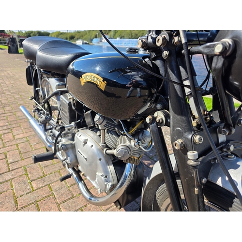 314 - 1951 Vincent Comet, Series C, 498cc. Registration number GFO 851 (non transferrable). Frame number, ... 
