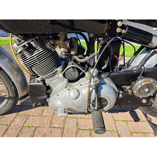 314 - 1951 Vincent Comet, Series C, 498cc. Registration number GFO 851 (non transferrable). Frame number, ... 