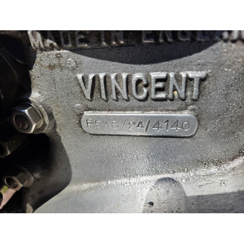 314 - 1951 Vincent Comet, Series C, 498cc. Registration number GFO 851 (non transferrable). Frame number, ... 