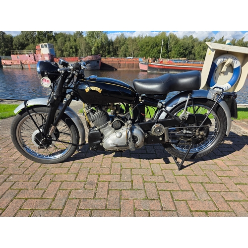 314 - 1951 Vincent Comet, Series C, 498cc. Registration number GFO 851 (non transferrable). Frame number, ... 
