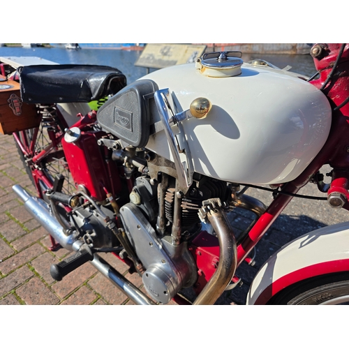 315 - 1935 Triumph 2/1, 249cc. Registration number BKX 197. Frame number SL771 (not found). Engine number ... 