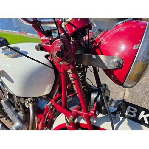 315 - 1935 Triumph 2/1, 249cc. Registration number BKX 197. Frame number SL771 (not found). Engine number ... 