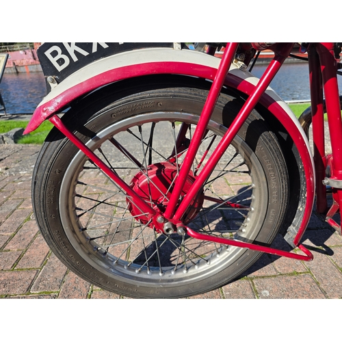 315 - 1935 Triumph 2/1, 249cc. Registration number BKX 197. Frame number SL771 (not found). Engine number ... 