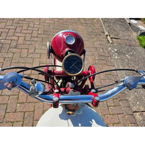 315 - 1935 Triumph 2/1, 249cc. Registration number BKX 197. Frame number SL771 (not found). Engine number ... 