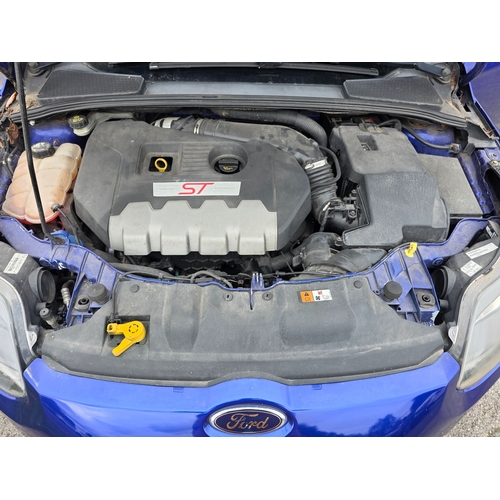 256 - 2013 Ford Focus ST-2 Turbo, 1999cc. CAT D 2017. Registration number ST62 WJX. VIN number WFOKXXGCBKC... 