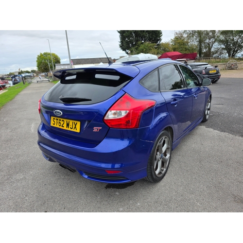 256 - 2013 Ford Focus ST-2 Turbo, 1999cc. CAT D 2017. Registration number ST62 WJX. VIN number WFOKXXGCBKC... 