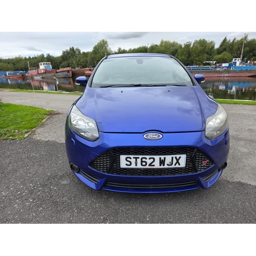 256 - 2013 Ford Focus ST-2 Turbo, 1999cc. CAT D 2017. Registration number ST62 WJX. VIN number WFOKXXGCBKC... 