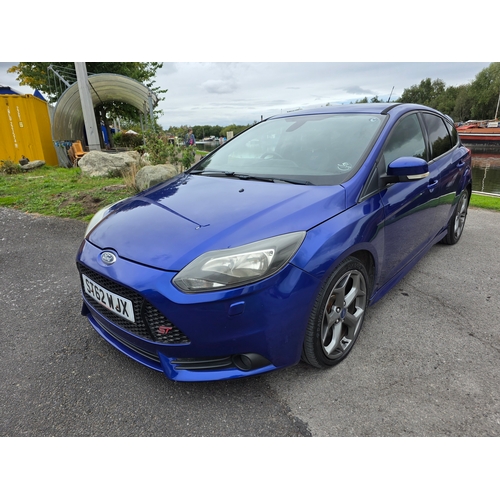 256 - 2013 Ford Focus ST-2 Turbo, 1999cc. CAT D 2017. Registration number ST62 WJX. VIN number WFOKXXGCBKC... 